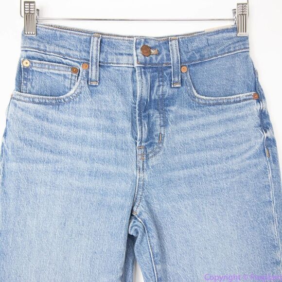 NEW Madewell The Petite Perfect Vintage Jean in Banner Wash, size P24‎ - Picture 3 of 16